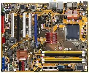 ASUS P5KR ATX Mainboard Intel LGA775 Bundle m. CPU RAM #8131 - Bild 1 von 3
