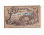 1880er W.C. COUP Pferderennbahn Puzzle-Karte SELTEN Circus Ephemera viktorianische Werbung optisch