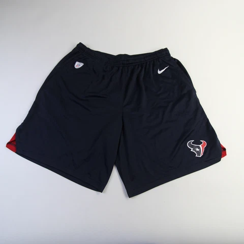 Houston Texans Nike NFL Equipment Athletic Shorts Men's Navy Used Cover