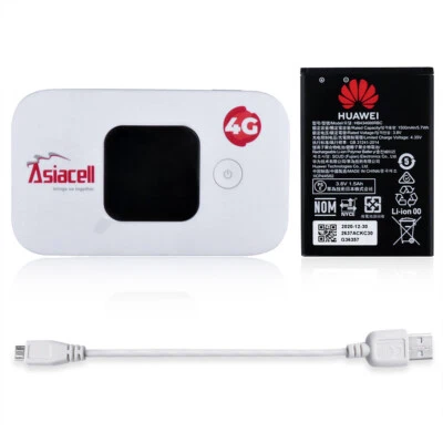 Huawei E5577-320 Router Wi-Fi Mobile 4G LTE FDD/TDD Modem Hotspot Sbloccato - Immagine 1 di 4