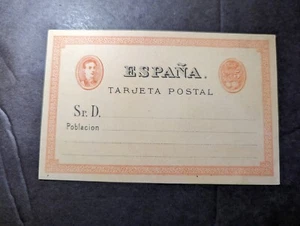 Mint Spain Postal Stationery Postcard 5 Cent Denomination - Picture 1 of 2