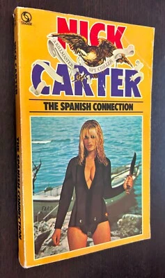 Nick CARTER -- Spanish Connection (1973 Tandem UK) -- GGA Photo Cover Paperback - Image 1 of 3