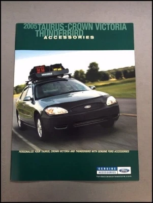 2005 Ford Thunderbird Crown Victoria Accessories Original Car Brochure Catalog Foto 1 de 4