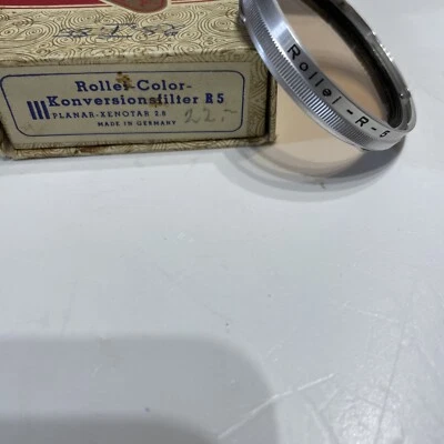 #30567 - Rolleiflex Rollei R5 Filter Bay. 3 RIII für 2,8F - Image 1 of 4