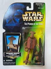 Star Wars - Momaw Nadon -Rare Power Of The Force green card Japanese back Figure