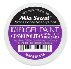 Mia Secret UV-LED Gel Paint Trendy COSMOPOLITAN Great for Acrylic Nails - Picture 1 of 3