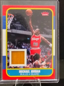 2007-08 FLEER MICHAEL JORDAN GAME USED RELIC HARDWOOD FLOOR - Picture 1 of 2