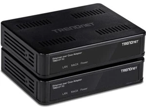 TRENDnet TMO-311C2K, MoCA 2.0 Ethernet Over Coax Adapter (2-Pack) - Picture 1 of 8