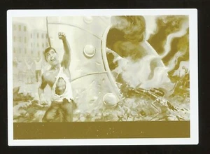 2017 Topps Mars Attacks The Revenge Printing Plate Card #50 - Watch Them Burn - Picture 1 of 1