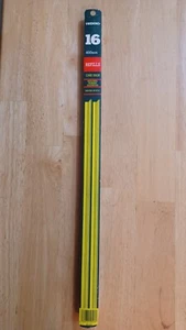 Tridon Flex Wiper Blade Refills NOS 16" Pair Natural Rubber Squeegee Never Rusts - Bild 1 von 7