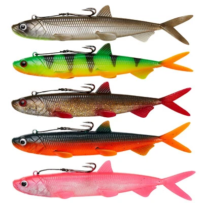 Madcat Pelagic Cat Lure 21 cm / 75 g 24 cm / 110 g verticale Waller pesce di gomma Shad