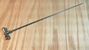 ROGERS VINTAGE 60s Bow-tie LONG BASS DRUM T-ROD TENSION CHROME 15" D224-12 - Picture 1 of 2