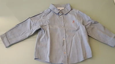 Muy Chic Camisa De Manga Larga JACADI 18 Meses Excelente Estado - Imagen 1 de 2