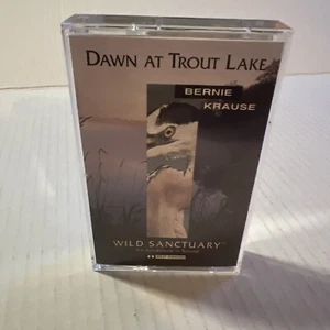 VTG HTF Dawn At Trout Lake-Bernie Krause-Wild Sanctuary Music 1994 Cassette Tape - Picture 1 of 8