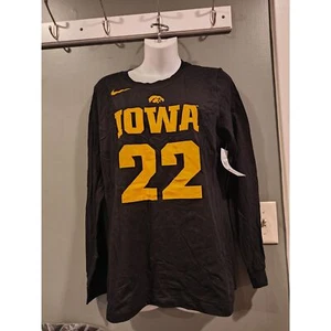 T-shirt Nike Iowa 22 Clark manica lunga nuova con etichetta - Foto 1 di 2