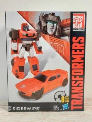 Transformers Generations Cyber Battalions SIDESWIPE E1171 Autobot Caja Sellada  Foto 1 de 4