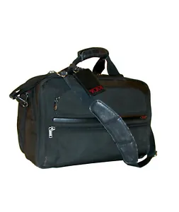 TUMI Alpha FXT Nylon 18" Boarding Tote Bag / Business Duffle Carry-On ~22154 Blk - Picture 1 of 12