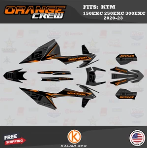 Graphics Kit for KTM  150EXC, 250EXC, 300EXC 2020 2021 2022 2023 OG - Org Shift - Picture 1 of 6