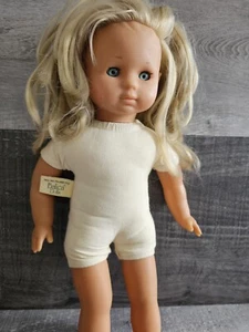 Vintage Balica Max Zapf Creation 14 Zoll Schlafaugen blonde Puppe blonde Haare blaue Augen - Bild 1 von 18