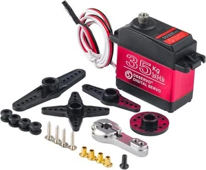 35KG 6V DS3235 RC Digital Servo 270 Grad Wasserdicht IP66 mit 25T Servoarm - Bild 1 von 6