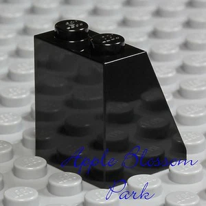 LEGO Female Girl Plain BLACK MINIFIG SKIRT - Princess/Witch Dress Bottom Slope - Picture 1 of 1