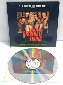 Desperate Living (1977) Unrated John Waters Film - Laserdisc RARE - Picture 1 of 4