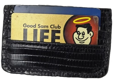 Credit card and money clip exotic leathers and colors - Image 1 of 4