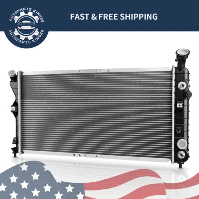 Radiator for 2000 2001 2002 2003 Chevrolet Impala 3.4L 3.8L V6 Aluminum - Imagem 1 de 4