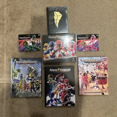 Power Rangers Roleplaying Game Hero Miniatures Set, Dice Rulebook Journal - Image 1 of 4