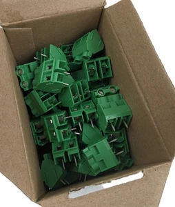 50 Phoenix Contact 1720017 Terminal Block 2 Position Fixed 24-10 AWG 9.52mm NEW - Picture 1 of 6