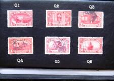 6 US Parcel Post Stamps, C1 , C2, C3 , C4, C5, C6 - Free Shipping Worldwide