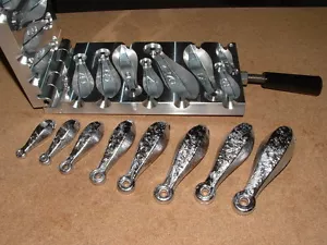 Salzwasser Bank Senker Form 2,3,4,6,8,10,12,16oz CNC Aluminium - Bild 1 von 3