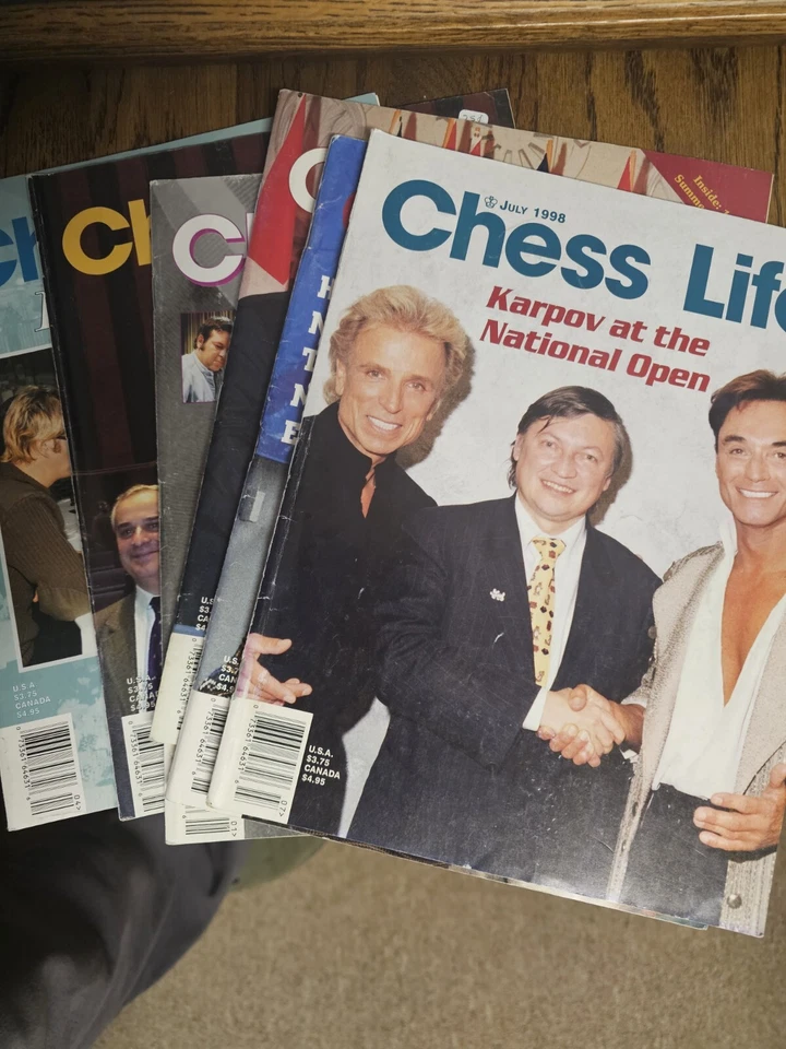 Chess Life Magazine 1998 - Image 1 of 1