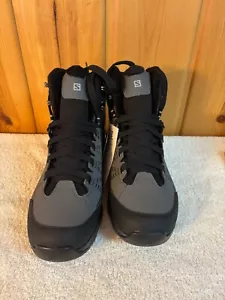 NUEVO EN CAJA Salomon Kaipo Mid CS WP 366808 Negro/Authobahn/Estaño Botas de Nieve para Hombres 9.5 - Imagen 1 de 9