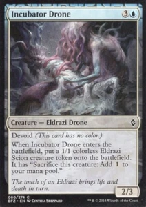 3X INCUBATOR DRONE 060/274 BATTLE FOR ZENDIKAR MTG MAGIC MP X3 - Picture 1 of 1