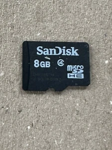 Sandisk 8GB Micro SDHC Card - Picture 1 of 2