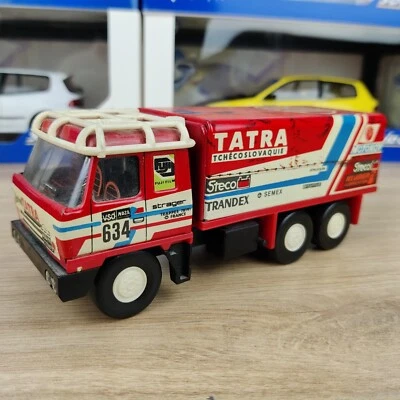 CAMION KDN TATRA T 815 RALLYE EN TOLE 6X6 1:43 MADE IN CECOSLOVACCHIA - Immagine 1 di 4