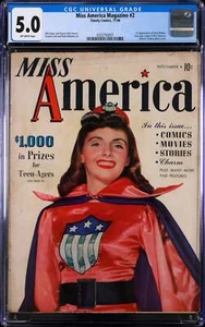 Miss America Magazine 2 CGC 5.0 - Picture 1 of 2
