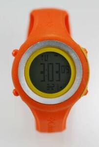 Nike Watch Unisex CT012 Light Date Alarm Stopwatch 24h Orange Plastic 50m Quartz