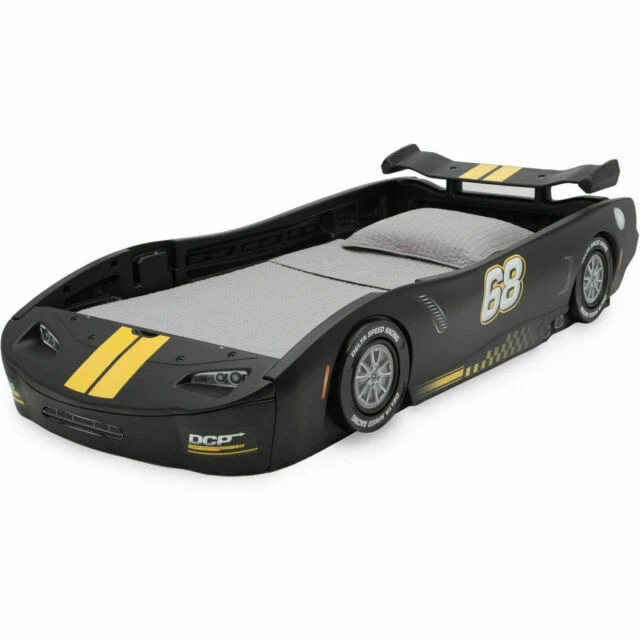Delta Children BB87003GN Race Car Twin Bed