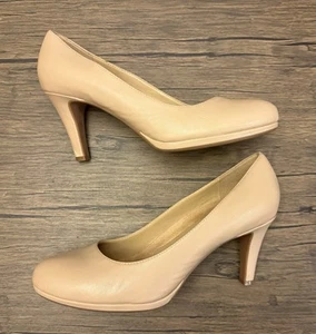 Naturalizer Michelle Classic Pompa con Tacco Alto, Tenera Pelle Taupe Beige, 12W - Foto 1 di 10