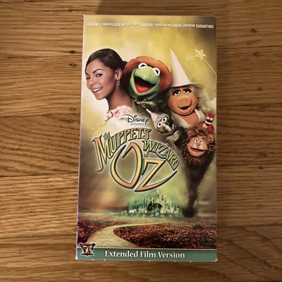 The Muppets Wizard of Oz - Extended Film Version VHS Tarantino Latifah Ashanti - Image 1 of 4