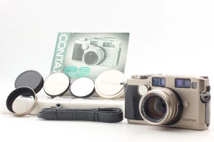 ⏯ [Óptico COMO NUEVO] Telémetro Contax G2 Cuerpo de cámara fotográfica Lente 45 mm f2 de JAPÓN - Imagen 1 de 20