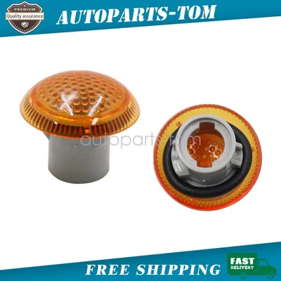 Luz de señal de giro LED para guardabarros lateral Ford Transit Connect 2010-21 2 piezas ámbar D Foto 1 de 4