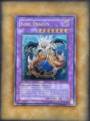 Yugioh King Dragun FET-EN036 Ultimate Rare 1st Ed VLP - Image 1 of 4