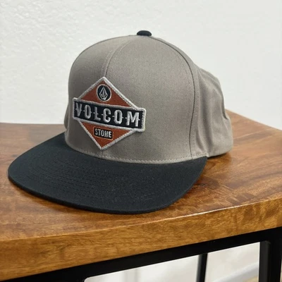 Volcom灰色平沿帽成人OSFM — 第 1/3 张图片