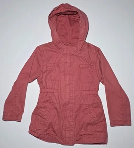 Old Navy Toddler Girls Rose Pink Hooded Coat Size 5T - Picture 1 of 12