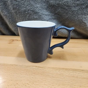 TAZO Starbucks 2013 Kollektion Rokoko Rollgriff Keramik schieferblau Becher 4 Zoll - Bild 1 von 6