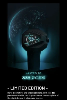 🔥THE ELECTRICIANZ: THE XO SHADOW EDITION WATCH LIMITED TO 333 PIECES NEW IN BOX - Image 1 of 4
