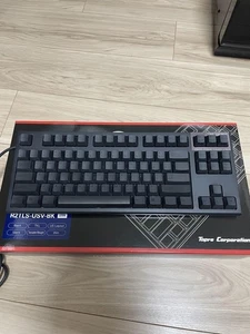 Topre Realforce H2 1LS-USV-BK Mechanical Keyboard Black Tested - Picture 1 of 3